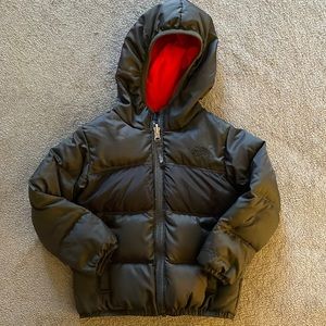 The North Face reversible puffer jacket with hood